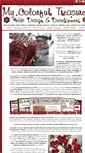 Mobile Screenshot of mycolorfultreasureswebdesign.com